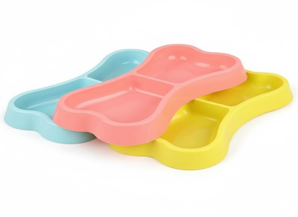 Food Bowl Bone shaped