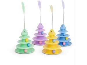 Cloud face Tower toy